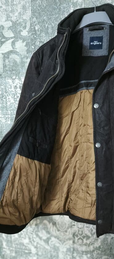 kişi kurtkaları: Kurtka, Dəri, Qış, 2XL — 6