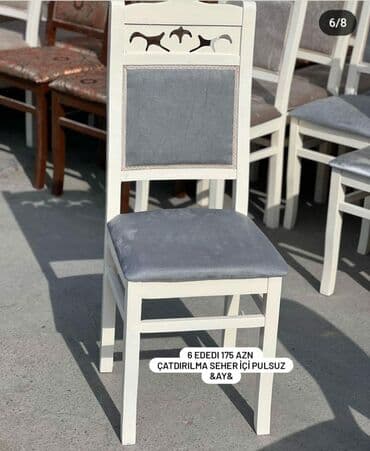 стул в стиле прованс: *stul* *oturacaq* oturacaq sifarişlə hazırlanır ✔️ 🌈Rəng seçimi var — 1