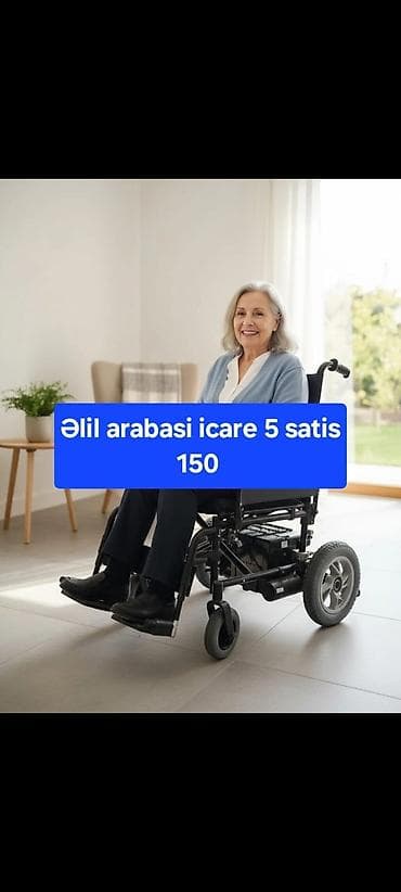 Elektrikli əlil arabası – icarə və satış - Rahat, kompakt dizayn