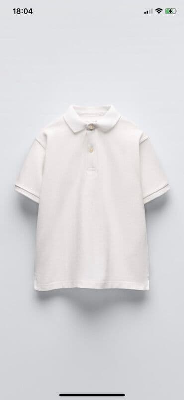 Ağ məktəbli köynəyi Zara qisa qol 11/12 yaş İdo uzun qol 8/9 yaş