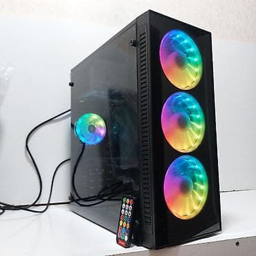 Masaüstü kompüterlər və iş stansiyaları: ŞOK ENDİRİM!!! Oyun üçün Kompüter "RGB Core i5 3470 16GB Ram GTX1050 — 9