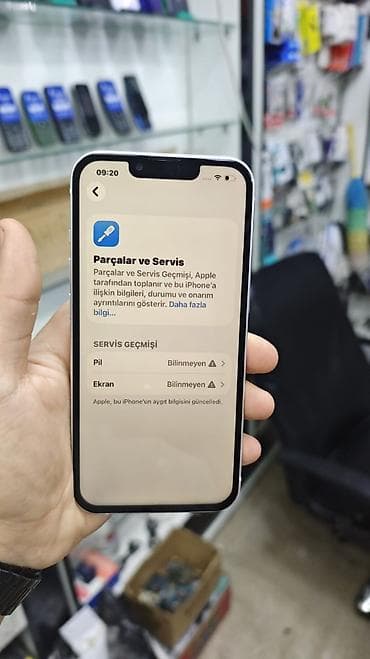 macbook 2 el: IPhone 13, 128 GB, Ağ — 10
