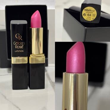 Dodaq üçün kosmetika: Dodaq boyası, Golden Rose, Çəhrayı, Yeni — 1