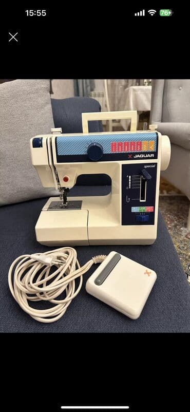 Tikiş maşını Jaguar, İşlənmiş,Elektromexaniki, Ünvandan götürmə