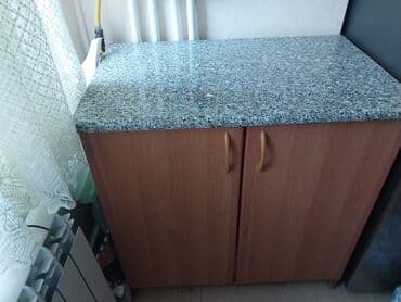 Кухонные гарнитуры: Mətbəx şkafları dəsti - Material: laminat/LDSP ağac teksturası — 5