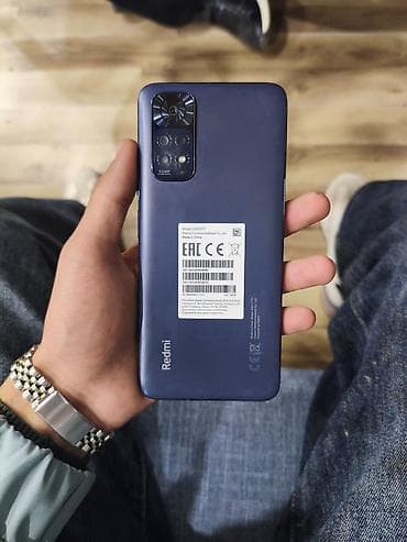 telefon girovu: Redmi Note 11, 128 GB, rəng - Göy, Sensor — 1