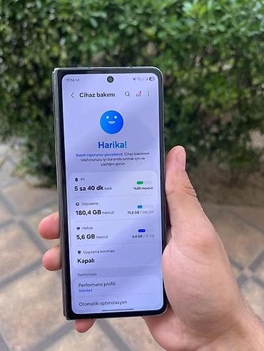 mi note 10: Samsung Galaxy Z Fold 4, 256 GB, rəng - Qara — 4