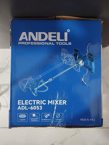 ANDELI ADL-6053 Elektrik Qarışdırıcı - Tətbiq: boya, şpaklyovka — 2