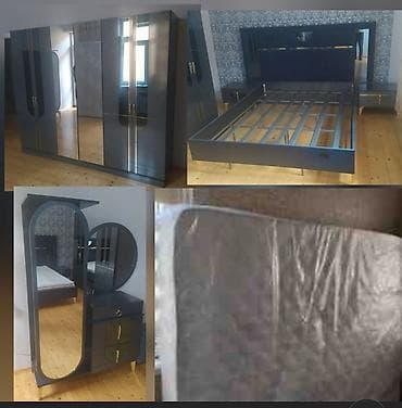 İkinəfərlik çarpayı, Dolab, Termo, 2 tumba, İşlənmiş