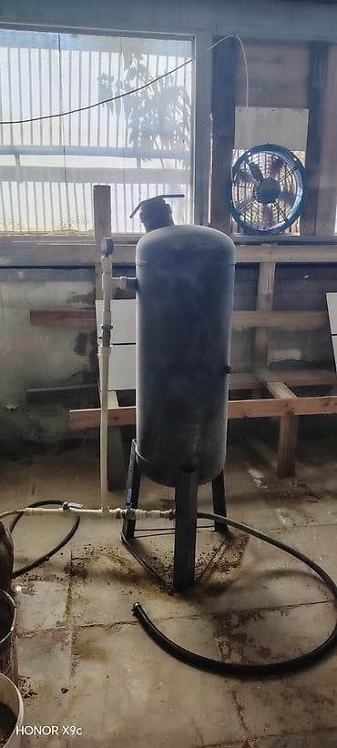 samovar satisi: Qumlama aparatı dır Kompressor Aparat Balon Dəst şəkildə satılır — 5