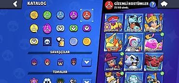 Brawl Stars oyun hesabı - Kupa sayı: 76,829 - Prestij: III - Toplam — 5