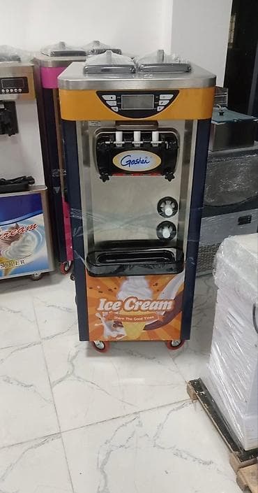 Dondurma aparatı Goshen 3 rəngli Yumşaq Dondurma Maşını ✅️ Stolüstü — 5