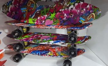 uşaqlar üçün tekerli krosovkalar: Pennyboard Skeytbord, Kaykay, Skeyt və Pennyboardlar🛹 🔹️İşıqlı gel — 1