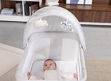 ucuz manej: 👶💙 **CoolBaby Sensor Hərəkətli Elektron Beşik – Ağıllı Texnologiya — 4