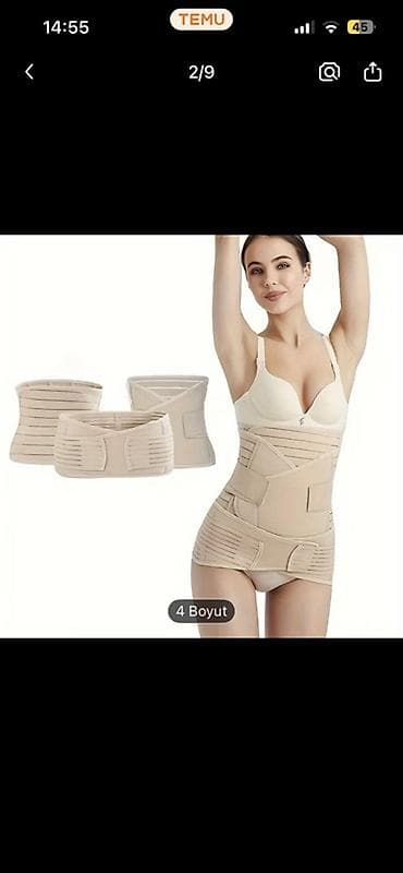 3 hissəli bel və qarın kəməri korseti – formalaşdırıcı və dəstəkli - — 4