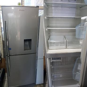 Duxovkalar: 2 qapılı Soyuducu Satılır, rəng - Gümüşü, Dispenserli — 1