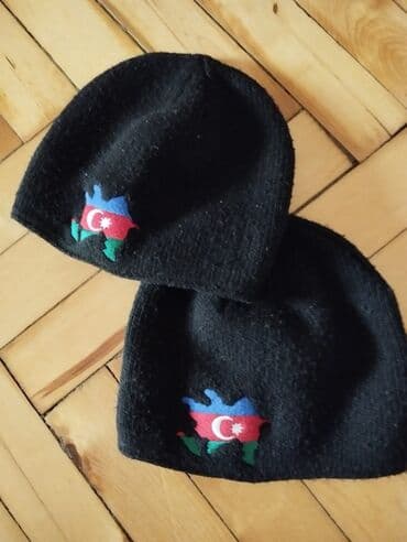 Svitşotlar: Milli papaq, İşlənmiş, rəng - Qara — 2