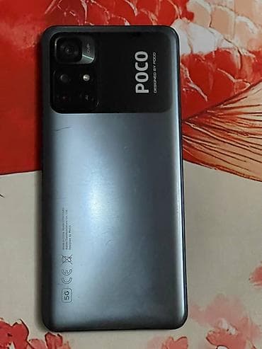 iphone ipad: Poco M4 Pro 5G, 64 GB, rəng - Boz, Sensor — 5