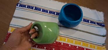 yan bardak: Fincanlar, Keramika, 2 ədədli dəst — 3