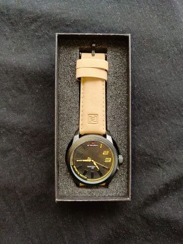 relax saat: Yeni, Qol saatı, NaviForce, rəng - Bej — 3