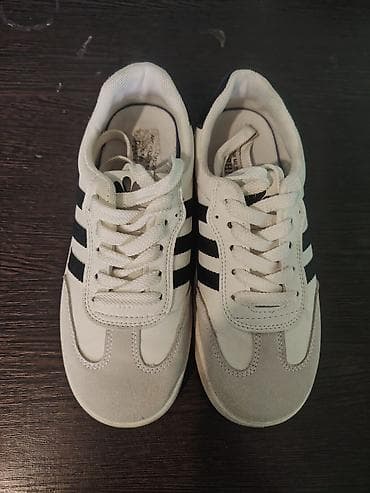 дязаные детские носки: Цвет - Белый Кроссовки, Размер: 36, Для девочек — 1