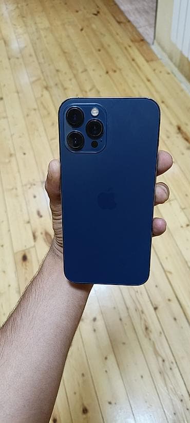 IPhone 12 Pro Max, 128 GB, Mavi, Simsiz şarj