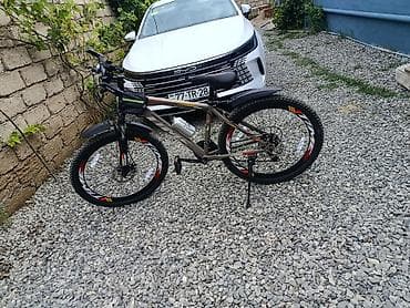 MTB tipli velosiped - 26” təkərlər, enli dişli şinlər - Ön — 6