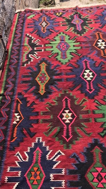 Qədimi üslubda əl toxuması kilim - Naxış: Şimal-qərb (Qazax/Şəki lalafo.az -da Qədimi üslubda əl toxuması kilim - Naxış: Şimal-qərb (Qazax/Şəki