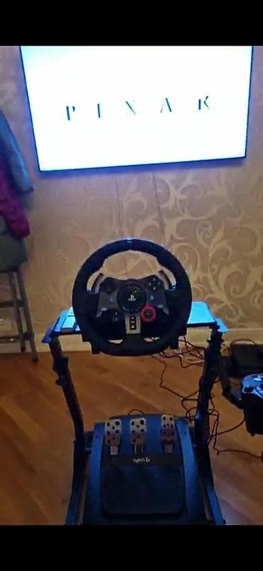 İstehsal avadanlığı: Logitech G29 Driving Force sükanı, pedallar və sürət qutusu ilə tam — 3