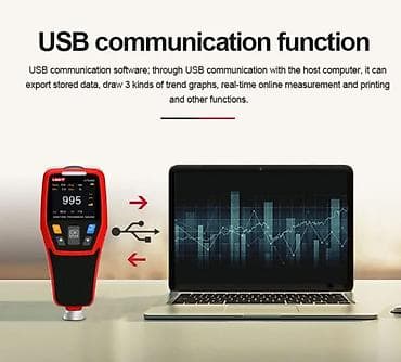 k19 mobile: UNI-T UT343E BOYA QALINLIĞI ÖLÇƏN | COATING THICKNESS GAUGE | FE/NFE | — 3