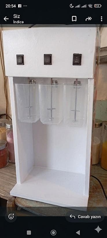 ucuz samavarlar: Kokteyl/smilkşeyk qarışdırıcısı – elektriklə işləyən stasionar aparat — 4