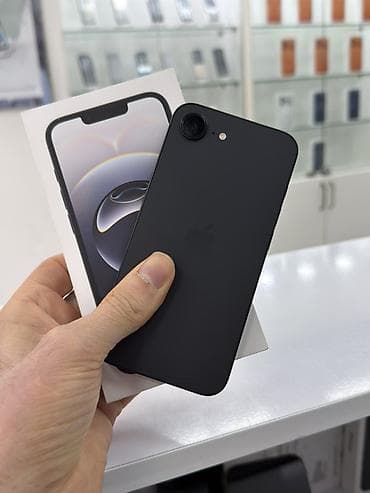 IPhone 16e, 128 GB, Black Titanium, Face ID