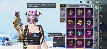 bez çanta: PUBG Mobile oyun hesabı – geniş kosmetik kolleksiya və nadir əşyalar — 3