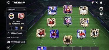 FC mobil hesabı – yüksək GEN-li komanda və zəngin kart kolleksiyası