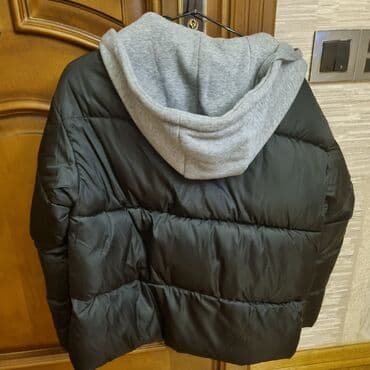 женские черные кроссовки: Пуховик куртка, M — 2