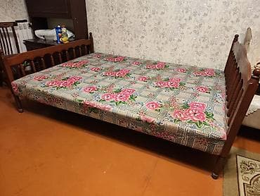 ucuz matras satilir: İşlənmiş, İkinəfərlik çarpayı, Bazasız, Matrassız, Siyirməsiz, Rusiya — 2