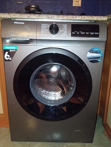 Paltaryuyan maşın Hisense, 6 kq, Avtomat, Qurutmasız