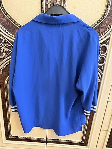 X-Lady mağazasından 80 aznə alınıb. S/M Mavi qadın bluzası – MAGRO - — 4