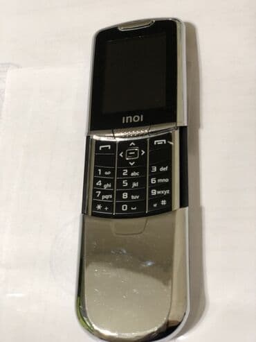 philips xenium x630: Inoi 288S, rəng - Gümüşü, Düyməli — 1