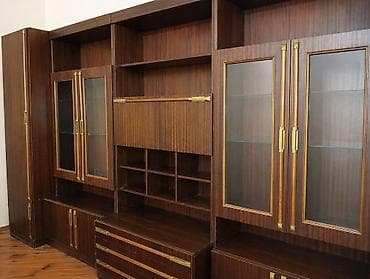 Rumıniya mebelləri - Material: tünd qəhvəyi oduncaq teksturalı