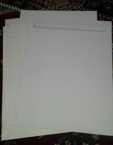 акриловые краски в баку: A3 və A4 format böyük zərflər satılır. A3 zərfin biri 3 manat. 6 ədəd — 3