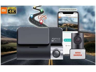 videoregistrator bakida: "xiaomi 70mai a800s 4k" brend: xiaomi model: a800s (yeni versiya) 4k — 6