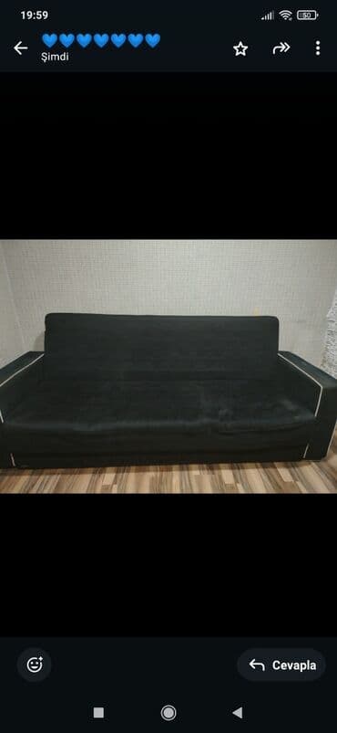 Divan, İşlənmiş, Açılan, Bazalı, Parça, Çatdırılma yoxdur