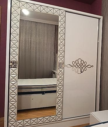 Мебель: Односпальная кровать, Шкаф, Трюмо, Тумба, Б/у — 2