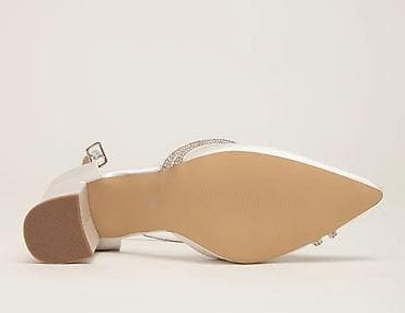 женские белые туфли: Размер: 43, цвет - Белый, Новый — 3