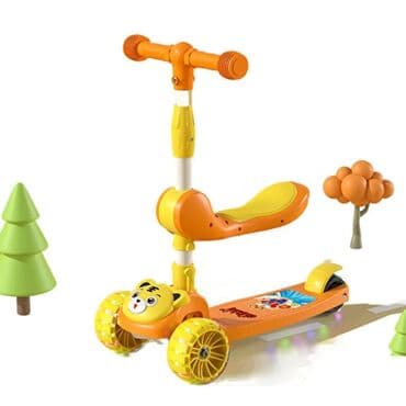 самокаты в баку: Scooter 🌀 Açılıb yığılır 🌀 Oturub sürmək olur 🌀 işıqlı 🌀 səbəti ve — 7