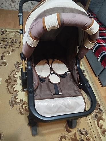 Uşaq arabası – GALAXY Baby Artima - Rəng: qəhvəyi/bej tonları