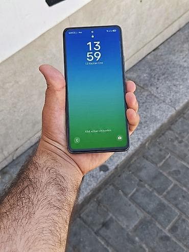 sim kredit: Samsung Galaxy A53 5G, 128 GB, rəng - Göy, Sensor, Barmaq izi, İki sim kartlı — 1