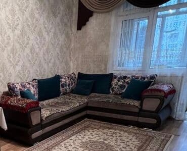 Qida məhsulları: Künc divan, İşlənmiş, Açılan, Bazalı, Parça, Çatdırılma yoxdur — 1