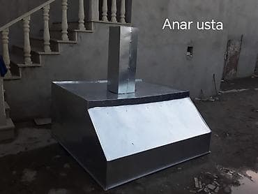 hava aparati: Mətbəx və manqal üçün sənaye tipli çəkici havalandırma başlıqları və — 9
